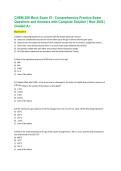 CHEM 280 Mock Exam VI - Comprehensive Practice Exam Questions and Answers with Complete Solution &vert; New 2026 &vert; Graded A&plus;