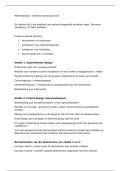 Aantekeningen hoorcollege 1 BGS