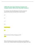 CHEM&colon; 280 Lecture Quiz 5 Questions & Answer with Complete Solution 100&percnt; Correct &vert; New 2026 &vert; Graded A&plus; 