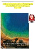 Geosystems&colon; An Introduction to Physical Geography&comma; 5th Canadian Edition &ndash; Test Bank &ndash; Chapters 1&ndash;20 &ndash; Robert W&period; Christopherson