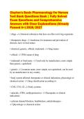 Clayton's Basic Pharmacology for Nurses Test Bank Questions Bank &vert; Fully Solved Exam Questions and Comprehensive Answers with Clear Explanations &lpar;Already Passed A&plus;&rpar; 2026&sol;2027