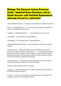 Biology&colon; The Dynamic Science &lpar;2026&sol;2027&rpar; &ndash; High-Score Accelerator Pack