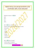 NR547 FINAL EXAM QUESTIONS AND ANSWERS 100&percnt; PASS 2026&sol;2027