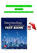 Intermediate Accounting&comma; 11th Edition &ndash; Test Bank &ndash; All Chapters &ndash; Spiceland&comma; Nelson&comma; Thomas & Winchel