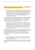 WGU D546 AFN1 Task 1&colon; Challenges and Solutions in Hospital Merger Analysis &ndash; 2026 Updated with complete solutions&period;