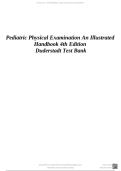 Pediatric Health Assessment Practice Questions with Answers and Explanations for Exams