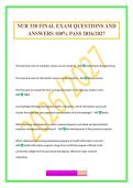 NUR 330 FINAL EXAM QUESTIONS AND ANSWERS 100&percnt; PASS 2026&sol;2027