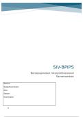 Beroepsproduct interprofessioneel samenwerken &lpar;SiV&rpar; &lpar;BPIPS&rpar;