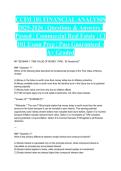 CCIM 101 FINANCIAL ANALYSIS 2025-2026 &vert; Questions & Answers &vert; Passed &vert; Commercial Real Estate &vert; CI 101 Exam Prep &vert; Pass Guaranteed - A&plus; Graded