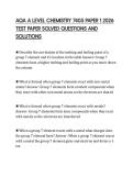 AQA A LEVEL CHEMISTRY 7405 PAPER 1 2026  TEST PAPER SOLVED QUESTIONS AND  SOLUTIONS