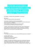 MNM3705 ASSIGNMENT 3 RETAIL MANAGEMENT &vert; UNISA &vert; Verified Questions & Answers &vert; Graded A&plus; &vert; Pass Guaranteed