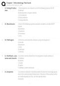 Microbiology Chapter 1 Test Bank &ndash; Practice Questions&comma; Answers & Study Guide &lpar;2025&rpar;