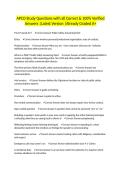 APCO Study Questions with all Correct & 100&percnt; Verified Answers &vert;Latest Version &vert;Already Graded A&plus;