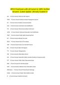 APCO Final Exam with all Correct & 100&percnt; Verified Answers &vert;Latest Update &vert;Already Graded A&plus;