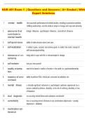 Package deal &colon;&colon; NUR 401  Exams Questions and Answers &vert; 2026&sol;2027
