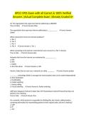APCO 1P01 Exam with all Correct & 100&percnt; Verified Answers &vert;Actual Complete Exam &vert;Already Graded A&plus;
