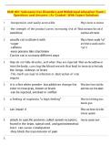 NUR 401&colon; Substance Use Disorders and Withdrawal education Exam &vert;  Questions and Answers &vert; A&plus; Graded &vert; With Expert Solutions