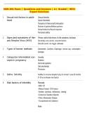 NUR 401 Exam &vert; Questions and Answers &vert; A&plus; Graded &vert; With  Expert Solutions