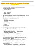 NURS 401 Quiz 13 &vert; Questions and Answers &vert; A&plus; Graded &vert; With  Expert Solutions 