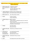 NUR 401 Exam &vert; Questions and Answers &vert; A&plus; Graded &vert; With  Expert Solutions