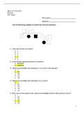 BIOL 2153&vert;Exam 1 &vert;Questions and answers&vert; with complete solution&vert; Updated RATED A&plus;&vert;2026