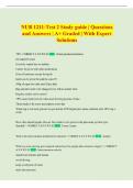 Package deal &colon;&colon; NUR 1211   Exams Questions and Answers &vert; 2026&sol;2027