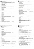 Anatomy and Physiology II Final Exam Practice &sol; A&P 2 Test Bank Questions &sol; Score 100&percnt; &vert; 2025&ndash;2026 Updated