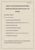 COMSAE 114 LATEST EXAM QUESTIONS AND CORRECT VERIFIED SOLUTIONS LATEST UPDATE THIS YEAR &ndash; JUST RELEASED