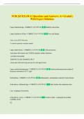 Package deal &colon;&colon; NUR 265 Exams Questions and Answers &vert; 2026&sol;2027