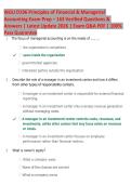 WGU D196 Principles of Financial & Managerial  Accounting Exam Prep &ndash; 163 Verified Questions &  Answers &vert; Latest Update 2026 &vert; Exam Q&A PDF &vert; 100&percnt;  Pass Guarantee