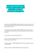 NSG223 Hesi Final EXAM QUESTIONS AND VERIFIED CORRECT ANSWERS LATEST 2026-2027 GRADED A&plus; 100- GUARANTEED PASS&period;