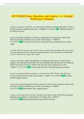 ATI NUR265 Exam &vert; Questions and Answers &vert; A&plus; Graded &vert;  With Expert Solutions 