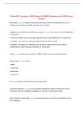 Florida BRT Corrections - SOCE Review &vert; UPDATED Questions with 100&percnt; Correct Answers