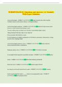 NUR265 EXAM &num;3 &vert; Questions and Answers &vert; A&plus; Graded &vert;  With Expert Solutions 