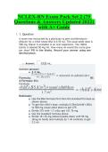 NCLEX-RN Exam Pack Set 2 &vert; 75 Practice Questions & Answers &vert; Updated 2022 &vert; NCLEX-Style Nursing Exam Prep