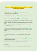 Nur 265 &ndash; GI Exam &vert; Questions and Answers &vert; A&plus; Graded &vert;  With Expert Solutions 
