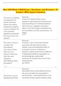 Nurs 265 Week 4 EAQ Exam &vert; Questions and Answers &vert; A&plus;  Graded &vert; With Expert Solutions 