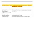 NUR265 Shock Exam 3 &vert; Questions and Answers &vert; A&plus; Graded &vert;  With Expert Solutions 