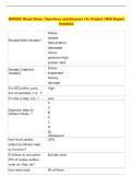 NUR265 Renal Exam &vert; Questions and Answers &vert; A&plus; Graded &vert; With Expert  Solutions