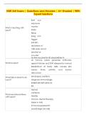 NUR 265 Exam &vert; Questions and Answers &vert; A&plus; Graded &vert; With  Expert Solutions