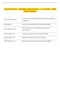 Nurs 265 Exam &vert; Questions and Answers &vert; A&plus; Graded &vert; With  Expert Solutions