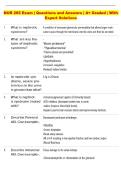 NUR 265 Exam &vert; Questions and Answers &vert; A&plus; Graded &vert; With  Expert Solutions 