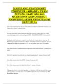 Maryland Stationary Engineer Grade 1 Exam Comprehensive Practice Questions &lpar;200&plus; Items&rpar; with Correct Answers and Study Guide