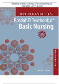 Test Bank for Textbook of Basic Nursing&comma; 12th Edition by Caroline Rosdahl &ndash; Latest Revised Exam Bundle