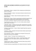 SPCE 609 SAFMEDS VERIFIED ACCURATE STUDY GUIDE