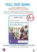 Test Bank for Ebersole & Hess&rsquo; Gerontological Nursing & Healthy Aging 6th Edition by Touhy &vert; Complete Chapters 1&ndash;28 Question Bank & Exam Prep
