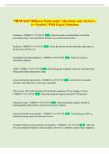 NRNP 6635 Midterm Study guide &vert; Questions and Answers &vert;  A&plus; Graded &vert; With Expert Solutions