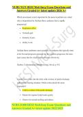 NURS NGN HESI Med-Surg Exam Questions a&period;&period;&period;rs Graded A&plus; latest update 2026 A&plus;&period;