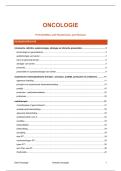Samenvatting Oncologie - hemato oncologie