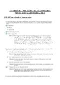 ATI MEDSURG 2 NUR 265 DETAILED ANSWER KEY NEURO- SHOCK & BURNS PRACTICE
